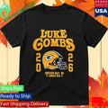 Green Bay Packers Luke Combs My Kinda Saturday 2026 Lambeau Field shirt