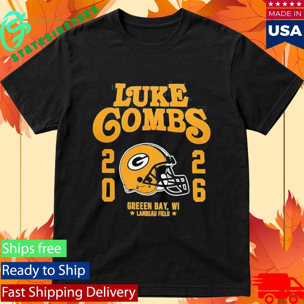 Green Bay Packers Luke Combs My Kinda Saturday 2026 Lambeau Field shirt