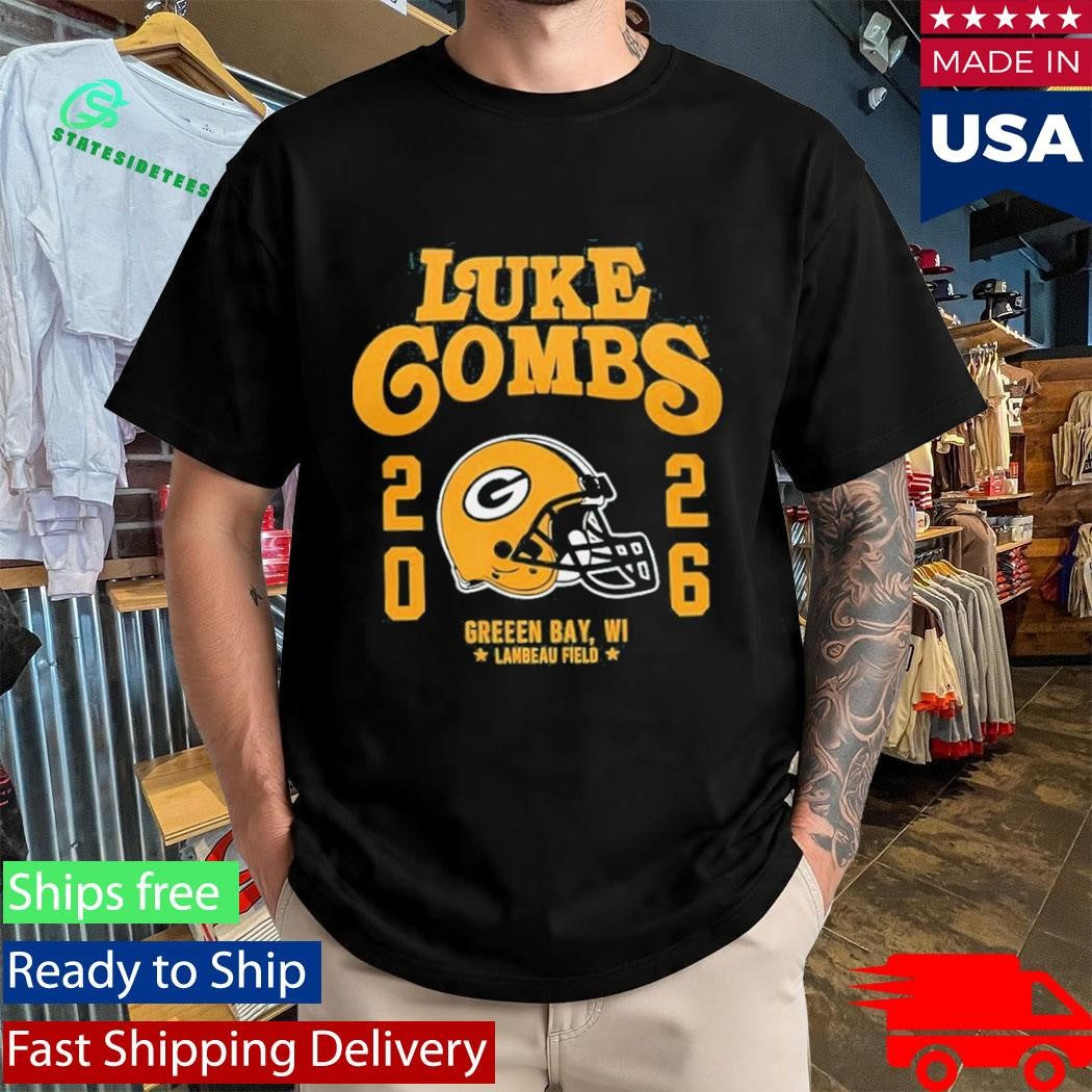 Green Bay Packers Luke Combs My Kinda Saturday 2026 Lambeau Field shirt