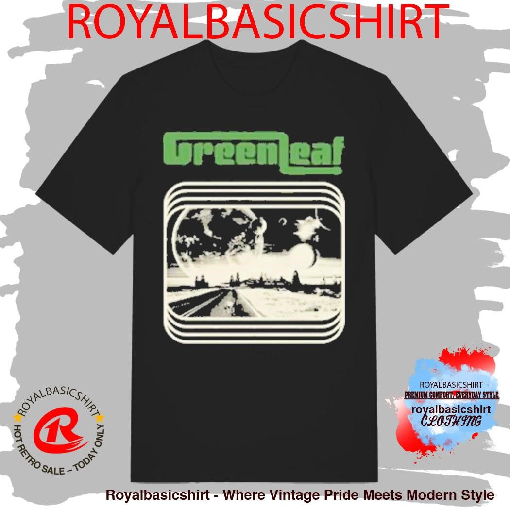 Greenleaf Black Logo Space Shirt