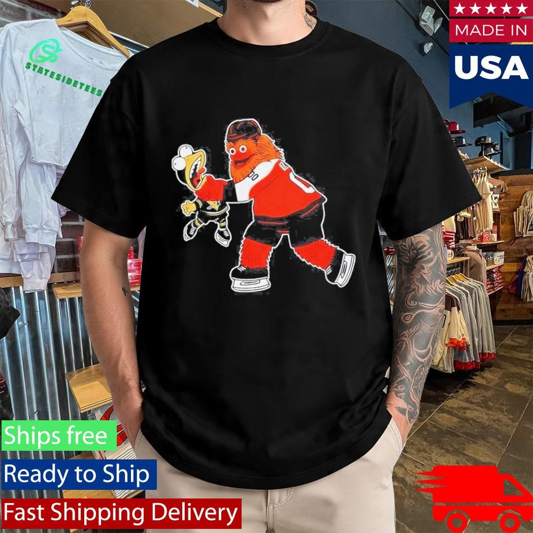 Gritty Vs Iceburgh Philadelphia Flyers Flyers Pittsburgh Penguins Penguins Hockey Meme Shirt