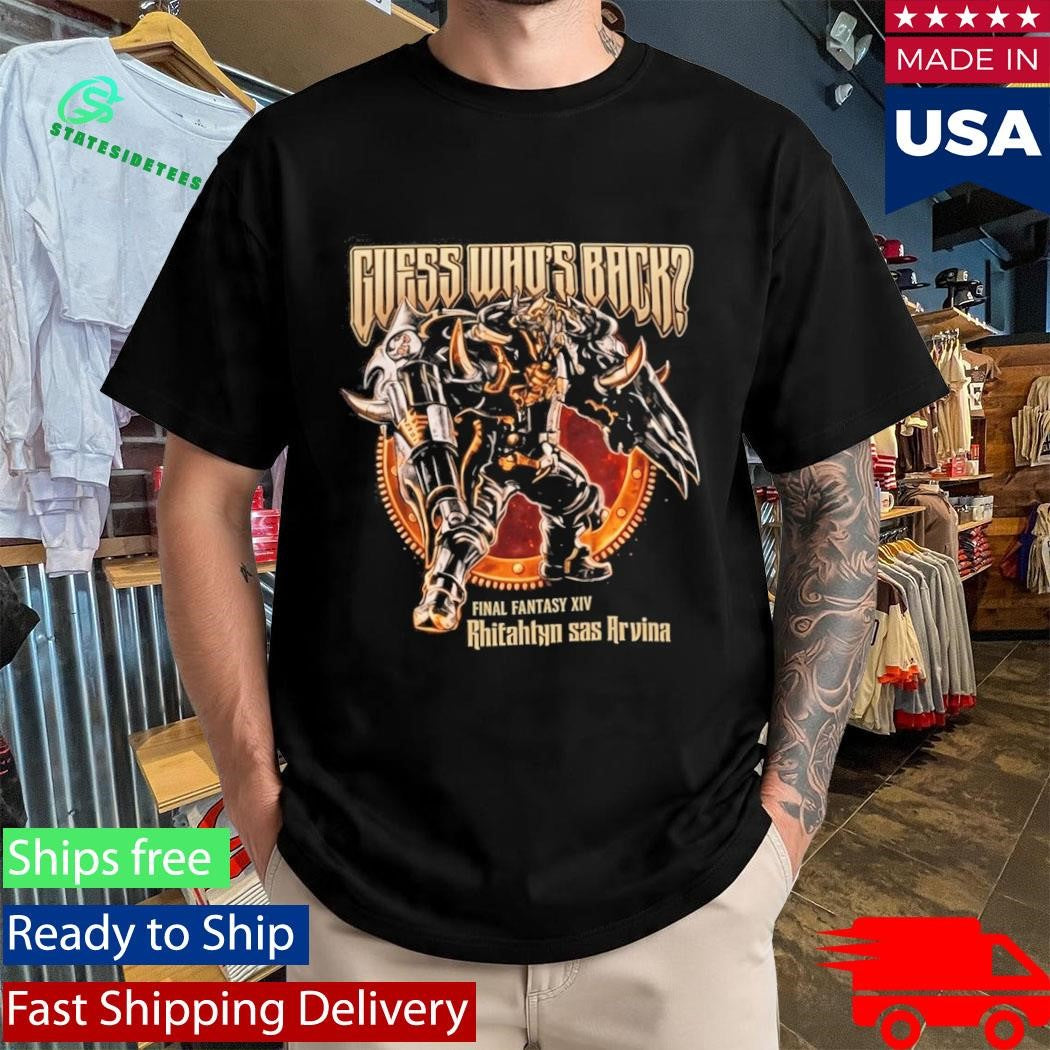 Guess Who’s Back Rhitahtyn Arvina Yoshi P Shirt