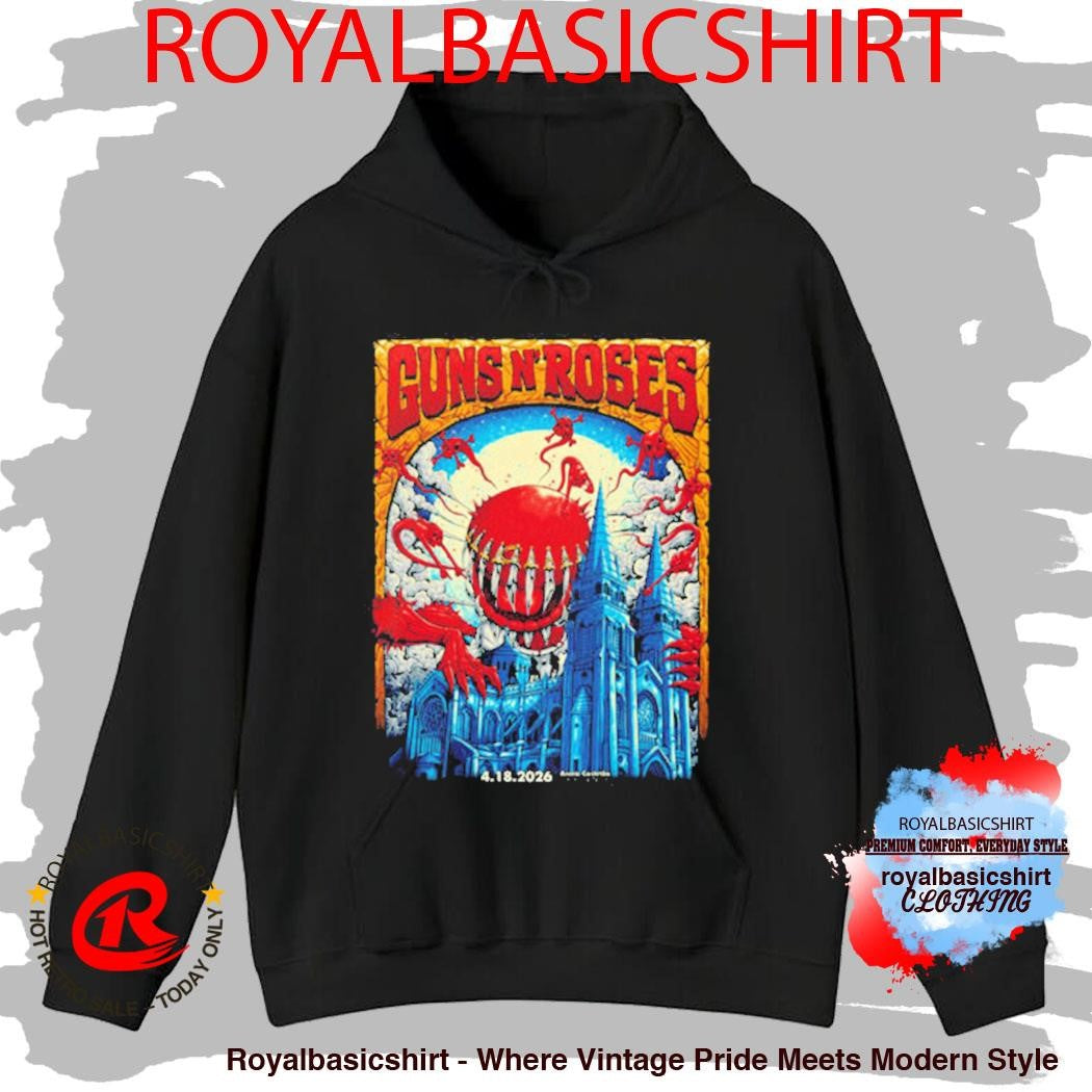 Guns N Roses Brazil 2026 Show At Arena Castelao On April 18 2026 Fortaleza Brazil Shirt