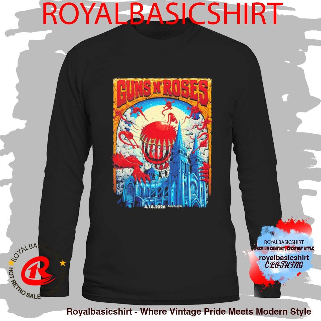 Guns N Roses Brazil 2026 Show At Arena Castelao On April 18 2026 Fortaleza Brazil Shirt