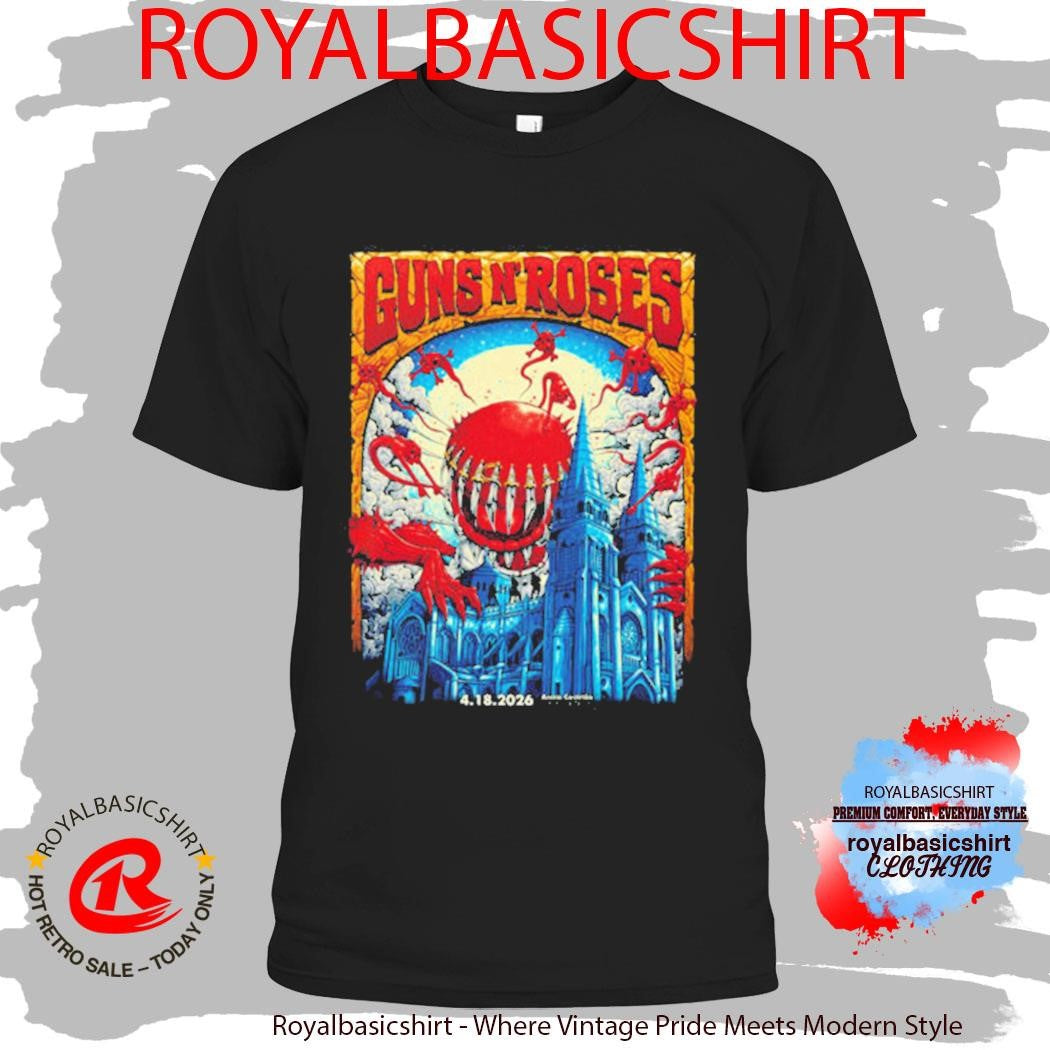 Guns N Roses Brazil 2026 Show At Arena Castelao On April 18 2026 Fortaleza Brazil Shirt