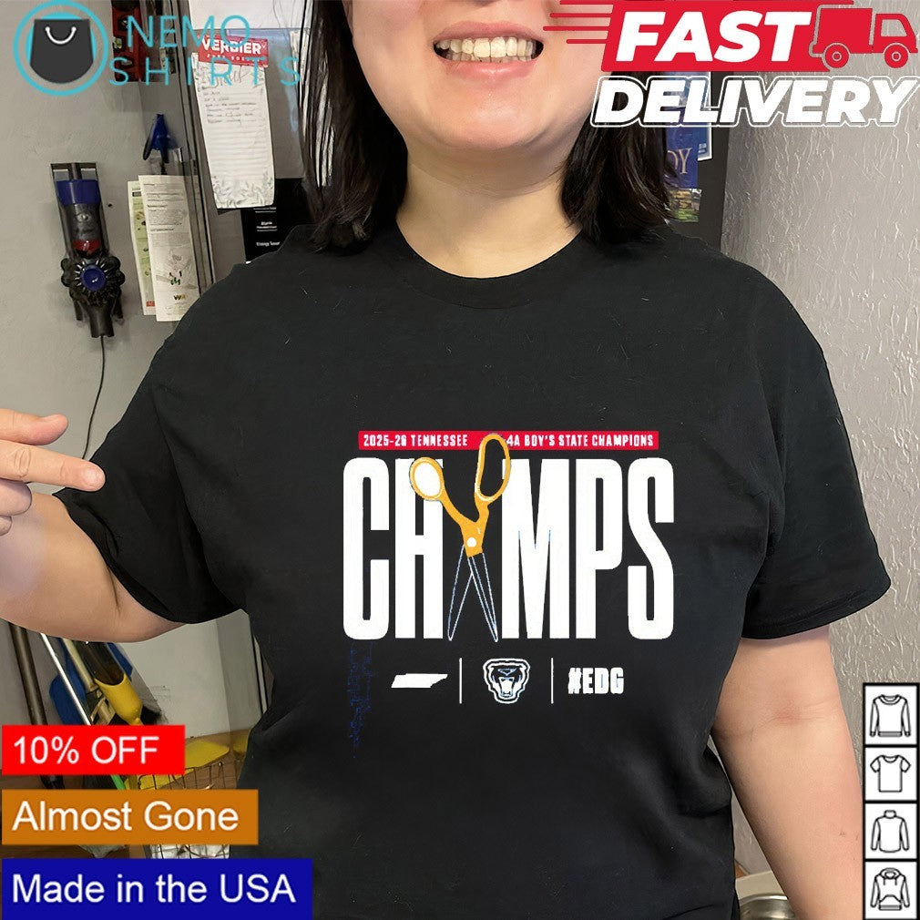 Bartlett High School Forensics 2025 26 Tennessee 4A boys state champions shirt