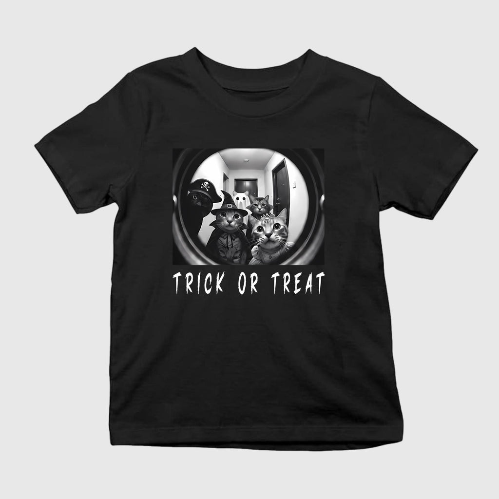 Halloween Cats Trick Or Treat Shirt