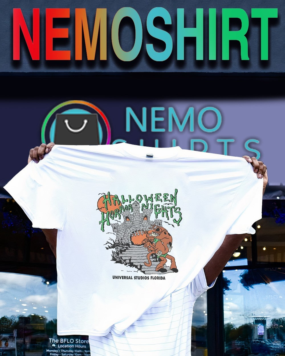 Halloween Horror Nights Universal Studios Florida Scooby-Doo shirt