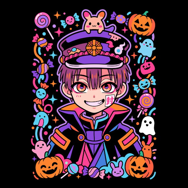 Hanako Kun Pastel Halloween Party