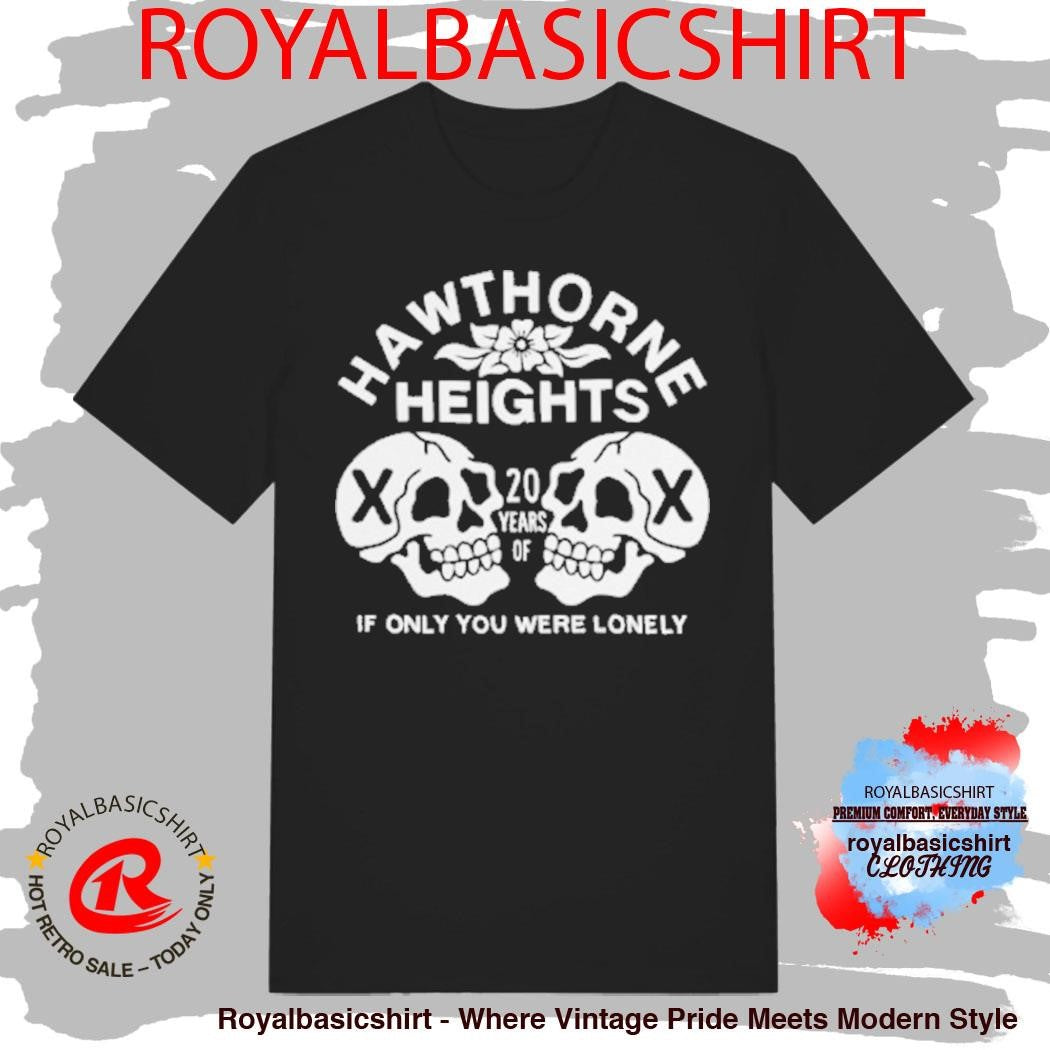 Hawthorne Heights If Only You Were Lonely 20 Year Anniversary T-Shirt
