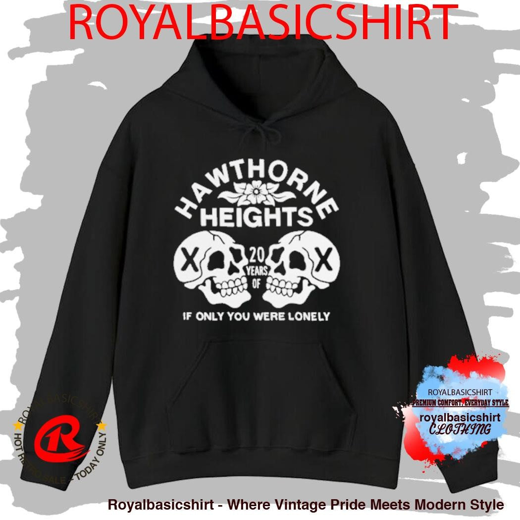 Hawthorne Heights If Only You Were Lonely 20 Year Anniversary T-Shirt
