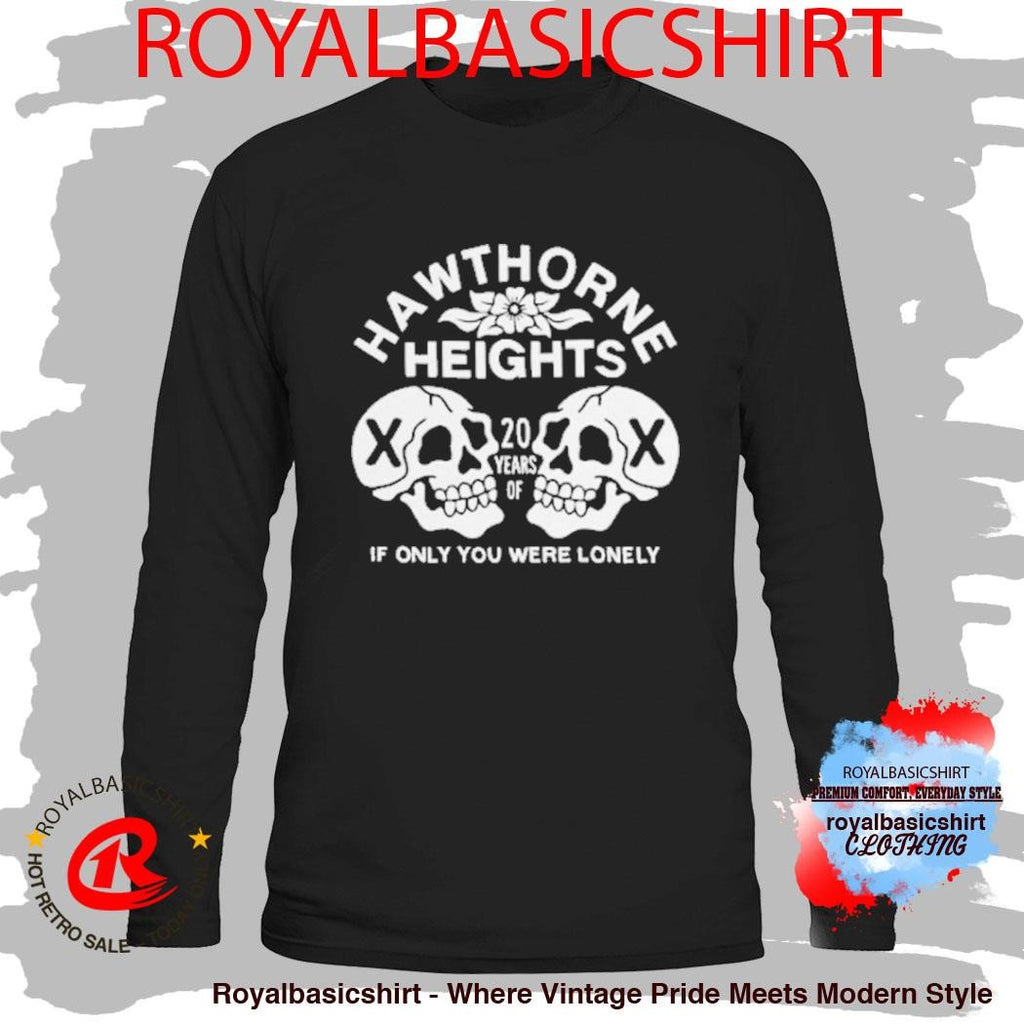 Hawthorne Heights If Only You Were Lonely 20 Year Anniversary T-Shirt