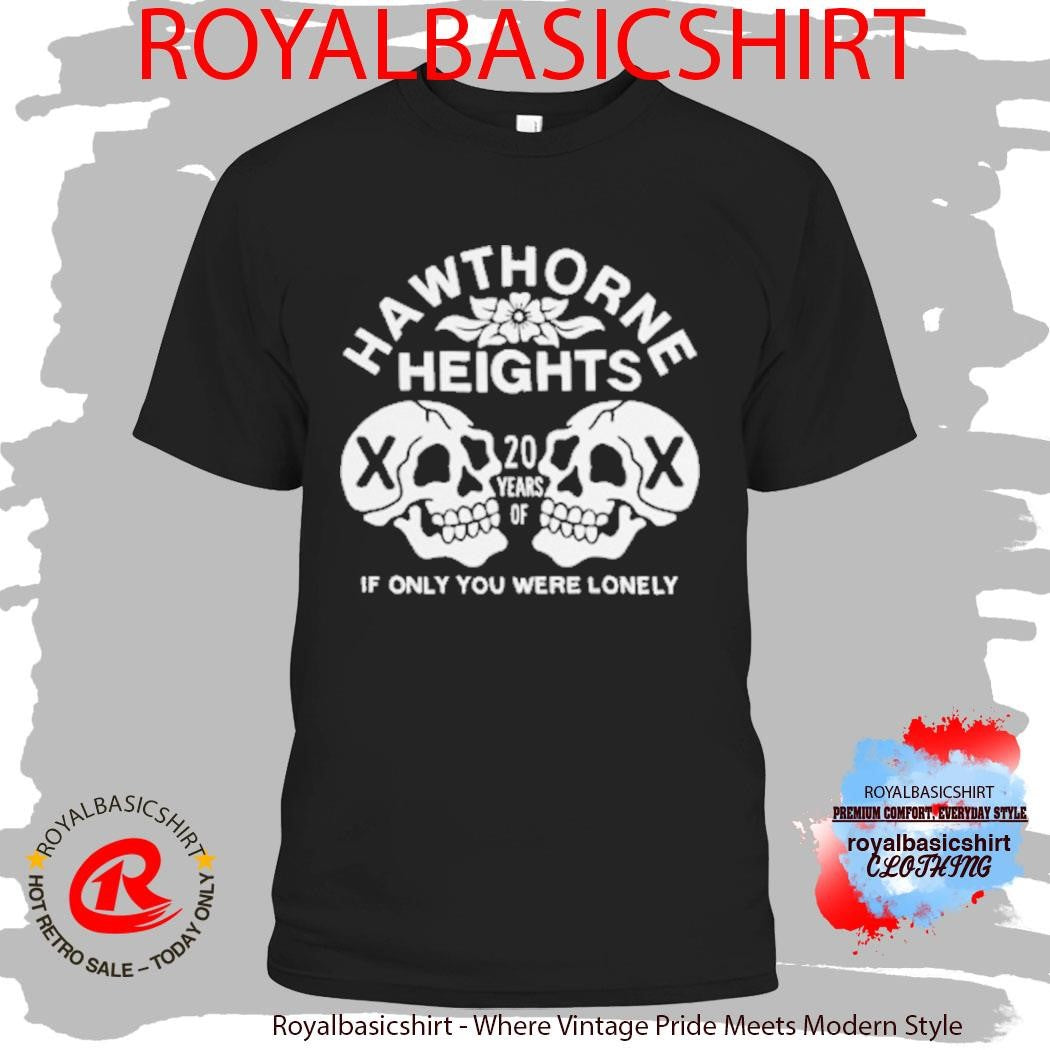 Hawthorne Heights If Only You Were Lonely 20 Year Anniversary T-Shirt