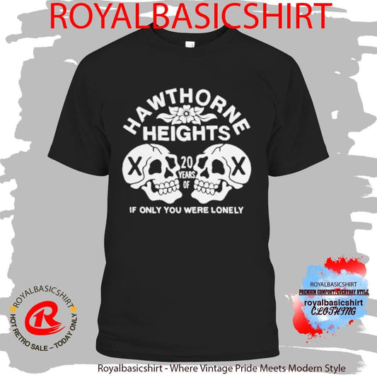 Hawthorne Heights If Only You Were Lonely 20 Year Anniversary T-Shirt