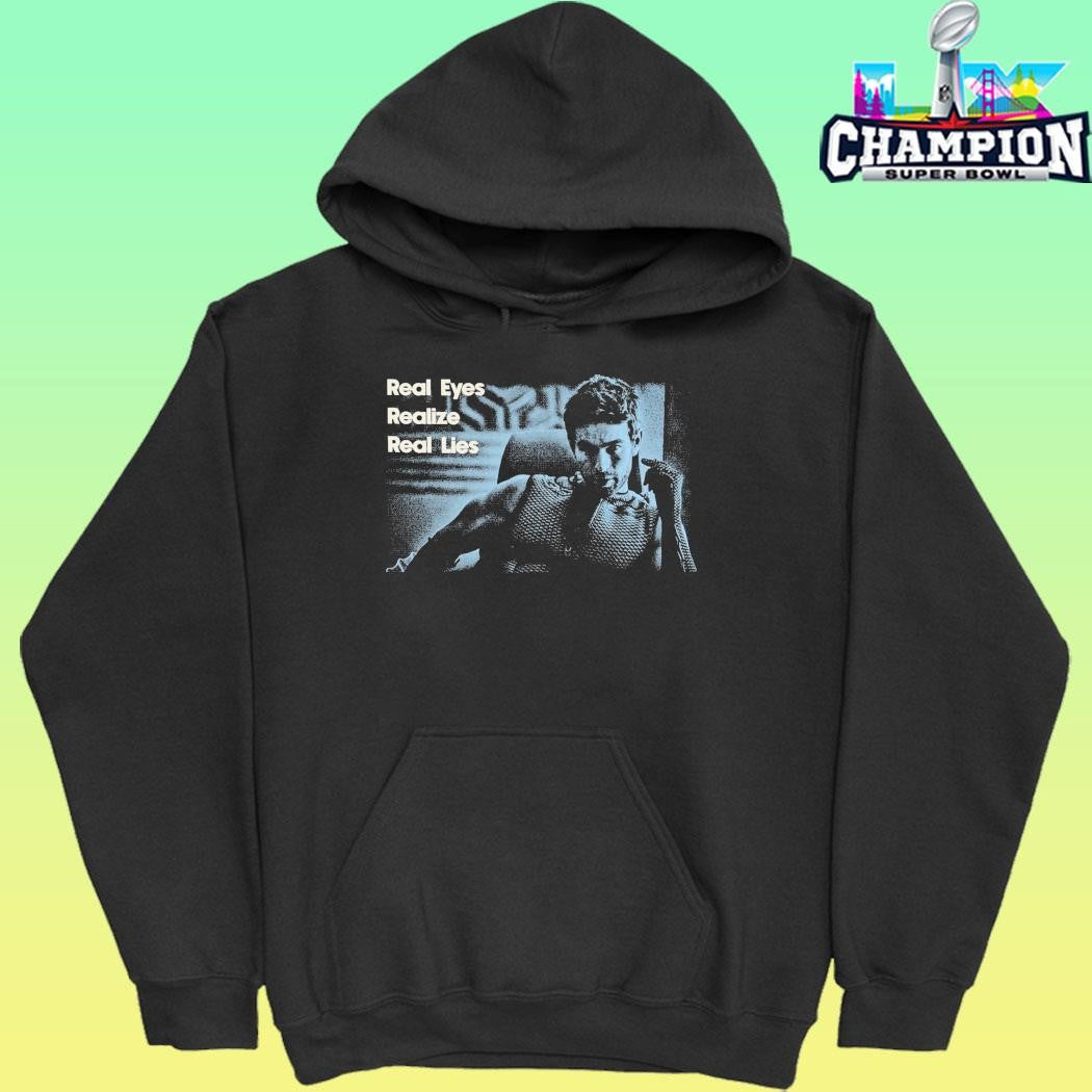 Heavy Spoilers Peak Thoughts Real Eyes Realize Real Lies Shirt