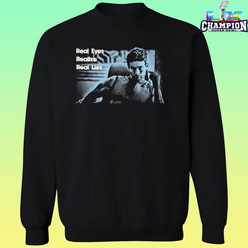 Heavy Spoilers Peak Thoughts Real Eyes Realize Real Lies Shirt