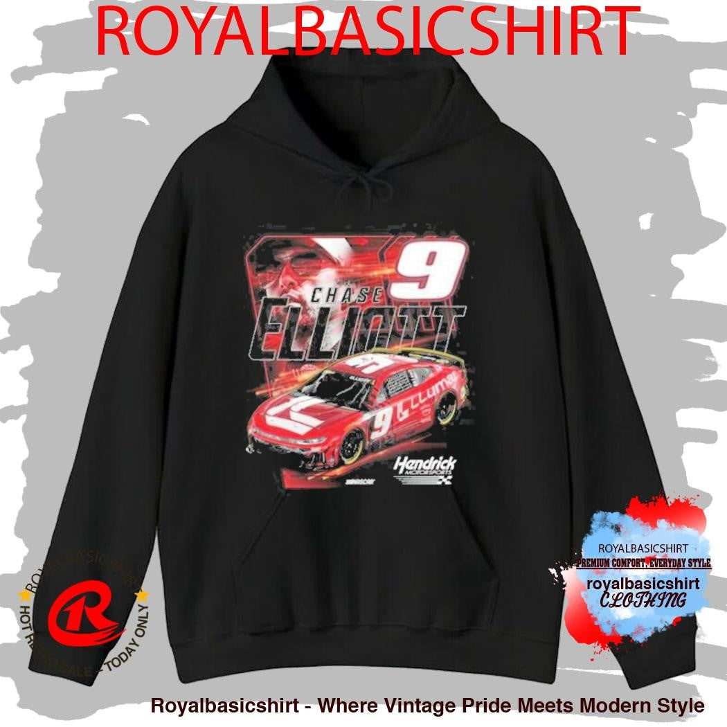 Hendrick Motorsports Chase Elliott #9 Llumar Black T-Shirt