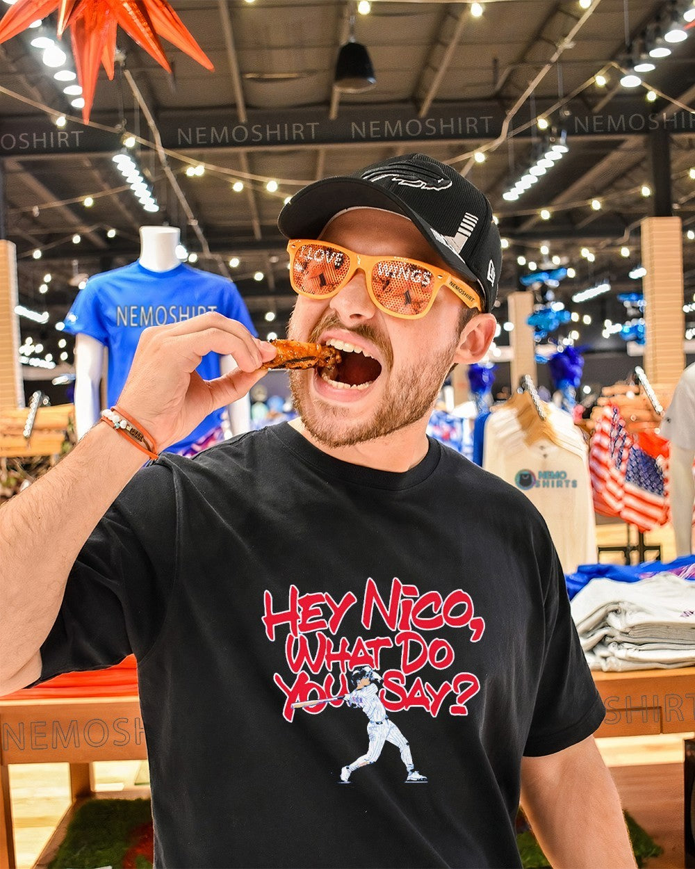 Hey Nico what do you say Nico Hoerner Chicago Cubs shirt