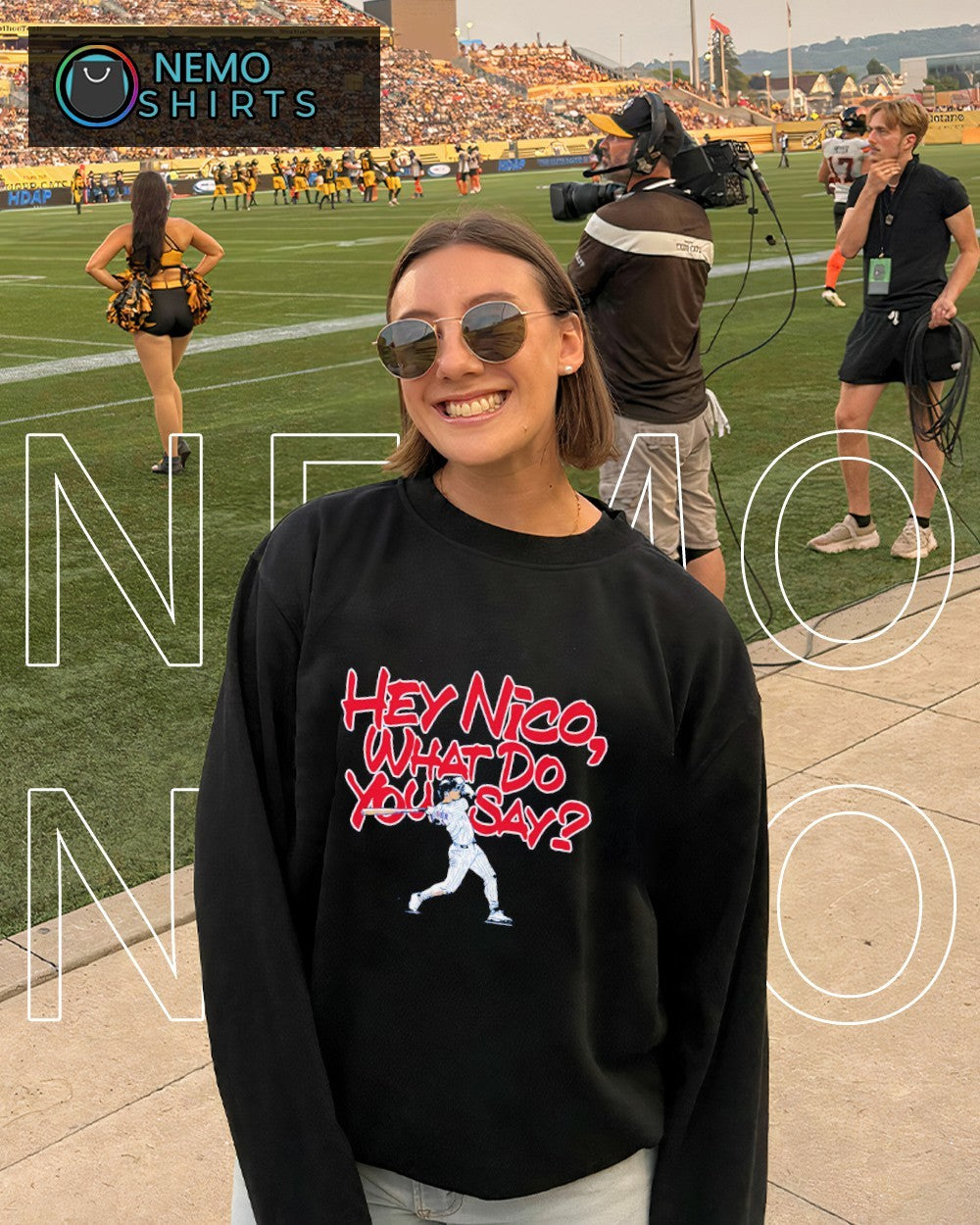 Hey Nico what do you say Nico Hoerner Chicago Cubs shirt