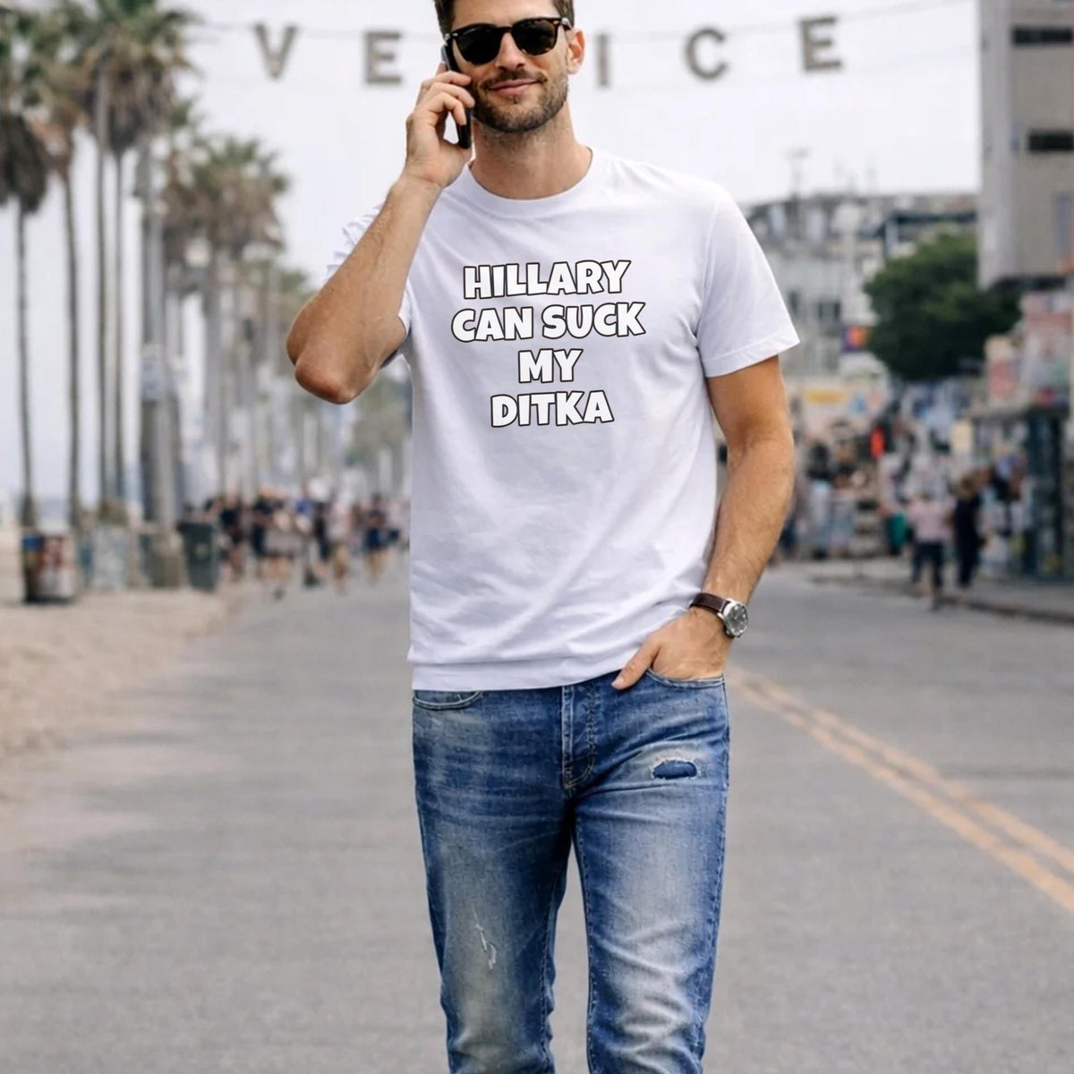 Hillary Can Suck My Ditka Shirt