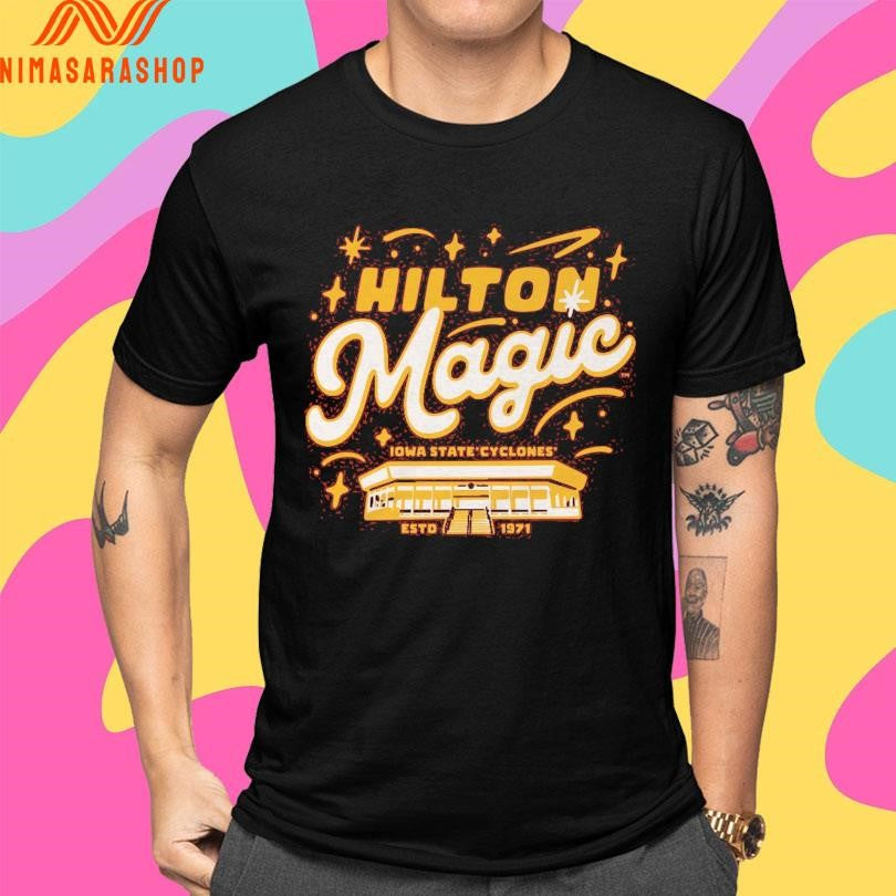 Hilton Magic Iowa State Cyclones Men’s Basketball Estd 1971 Shirts