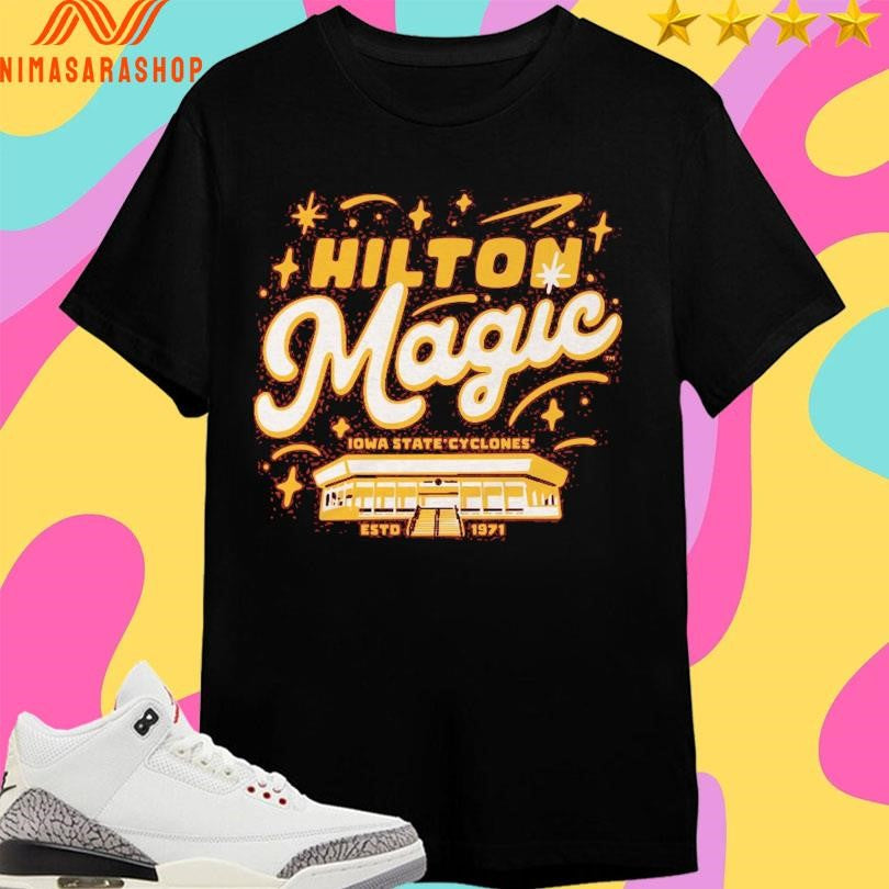 Hilton Magic Iowa State Cyclones Men’s Basketball Estd 1971 Shirts