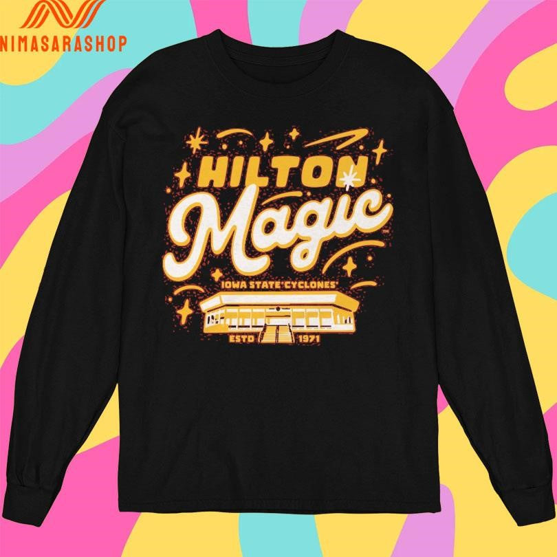 Hilton Magic Iowa State Cyclones Men’s Basketball Estd 1971 Shirts