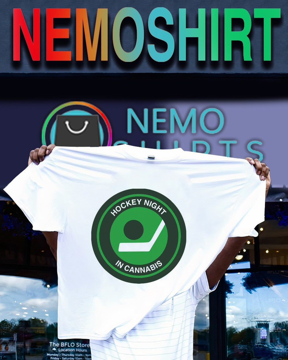 Hockey night in Cannabis Happy 420 shirt