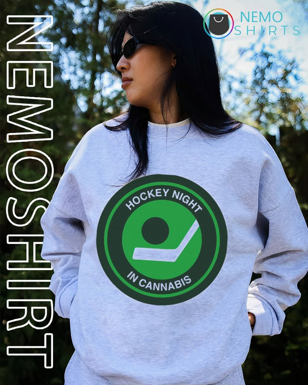 Hockey night in Cannabis Happy 420 shirt