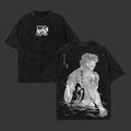 Holafish Retro Heavy Limited Baki Hanma Ver3 Baki Hanma Vs Kengan Ashura Double Printed Vintage Washed Oversize Manga Washed Heavyweight (1)