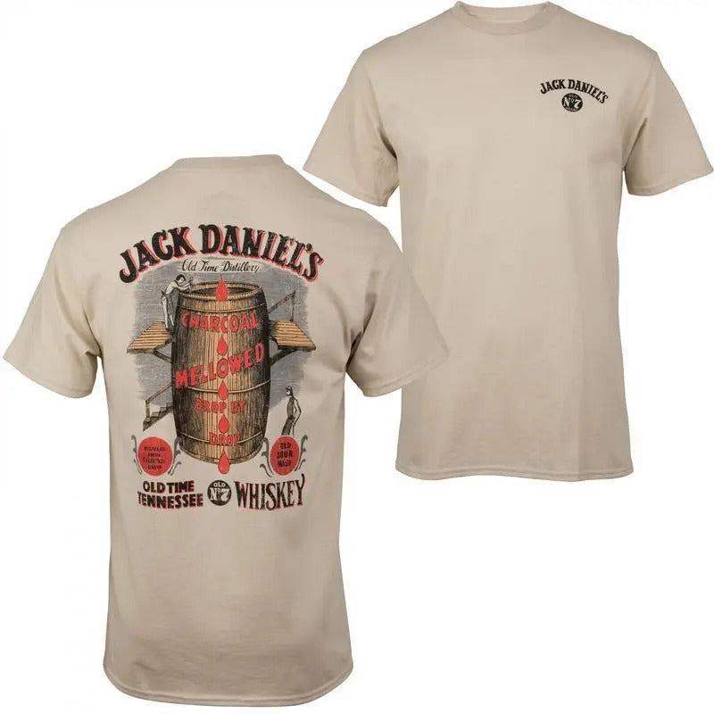 Jack Daniels Whisky Barrel Whiskey Vintage Man Casual Streetwear 100 Sleeve (1)