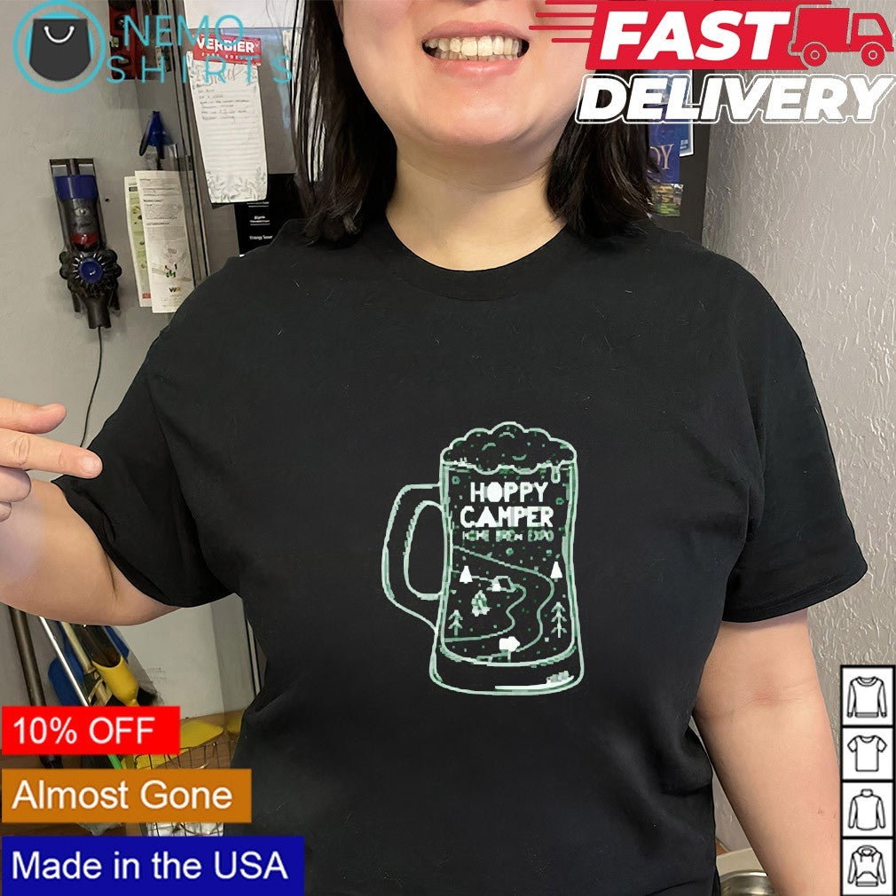 Hoppy camper home brew expo beer shirt
