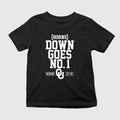 Horns Down Goes No 1 Shirt