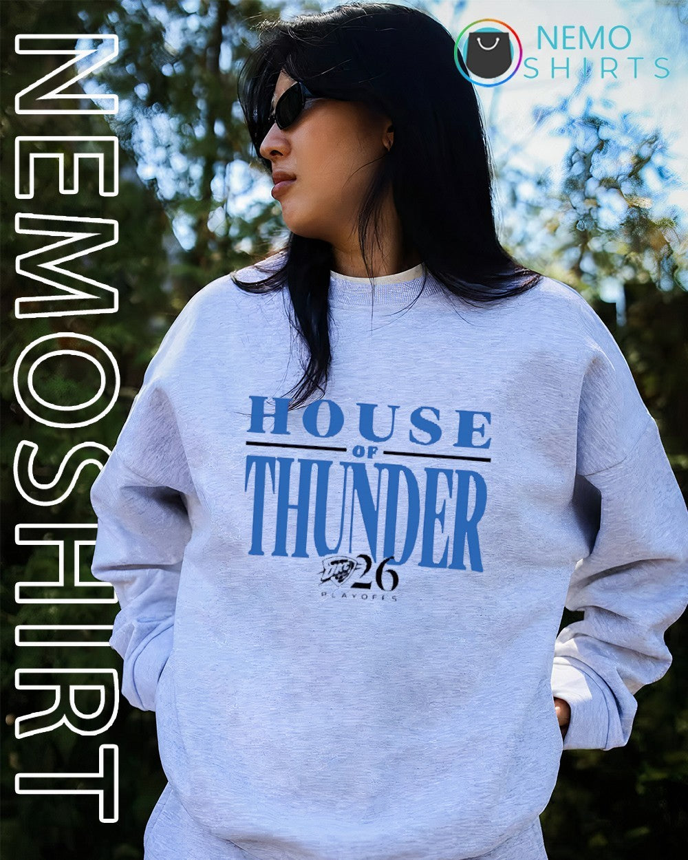 House of Thunder ’26 Playoffs OKC Thunder shirt