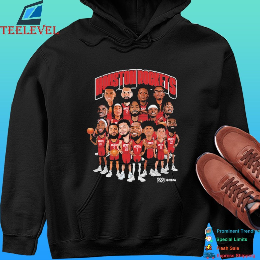 Houston Rockets 2026 Playoffs Caricatures Basketball Shirt