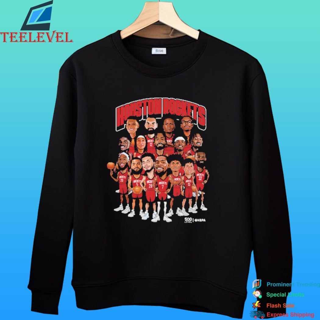 Houston Rockets 2026 Playoffs Caricatures Basketball Shirt
