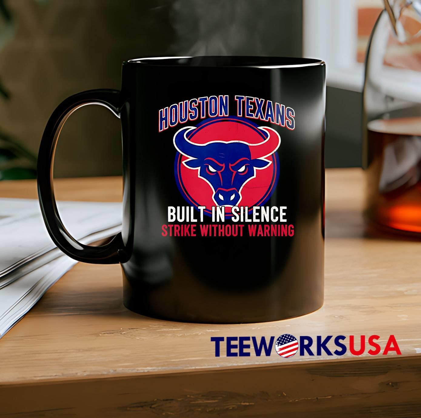Houston Texans Built In Silence Strike Without Warning shirt
