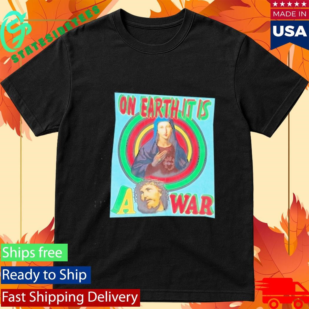 Houston Texans Saint Michael On Earth It Is A War Shirt