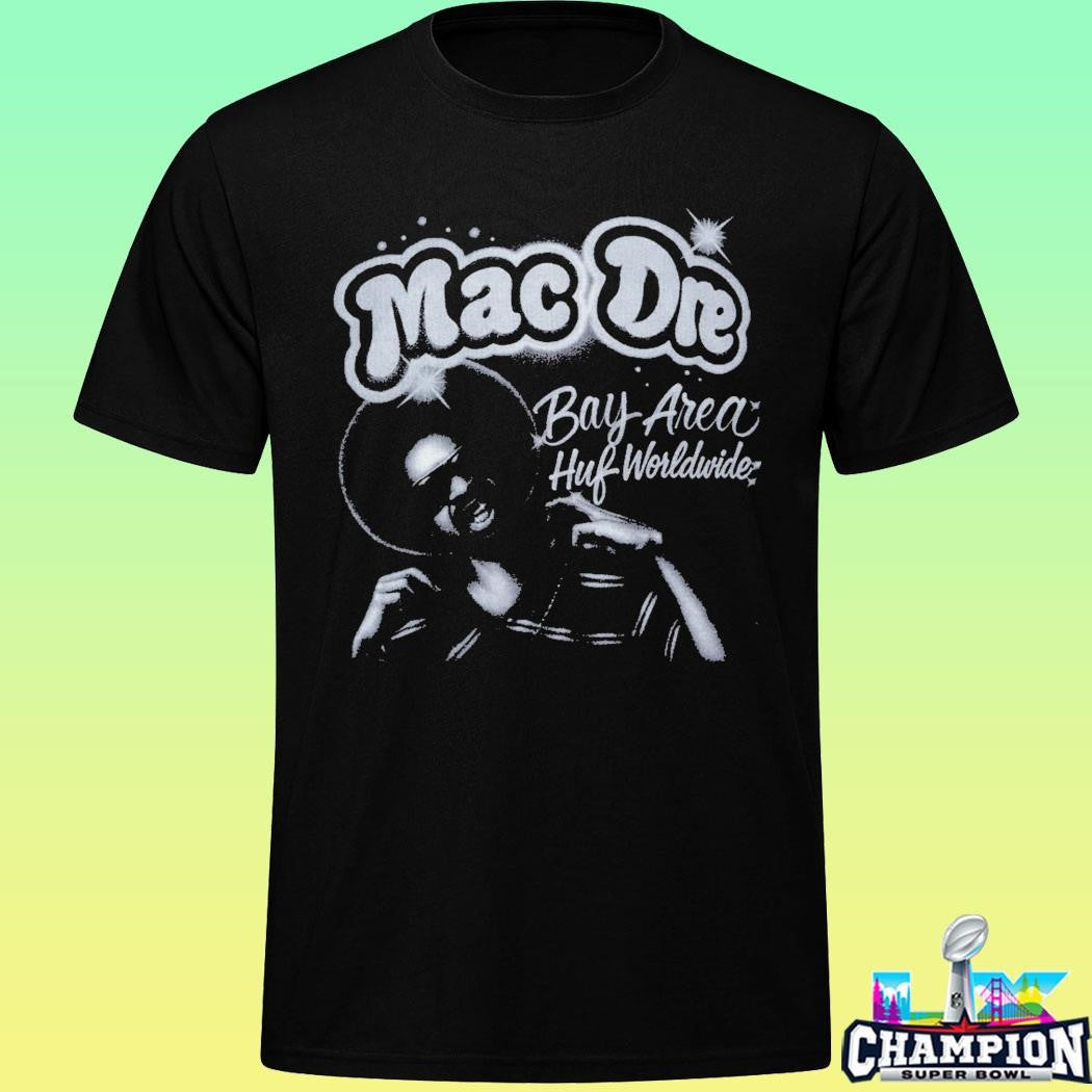 Huf World Wide Huf X Mac Dre Airbrush Shirt
