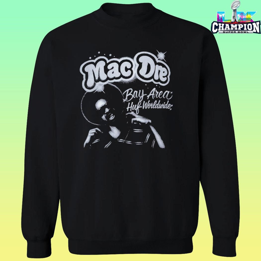 Huf World Wide Huf X Mac Dre Airbrush Shirt