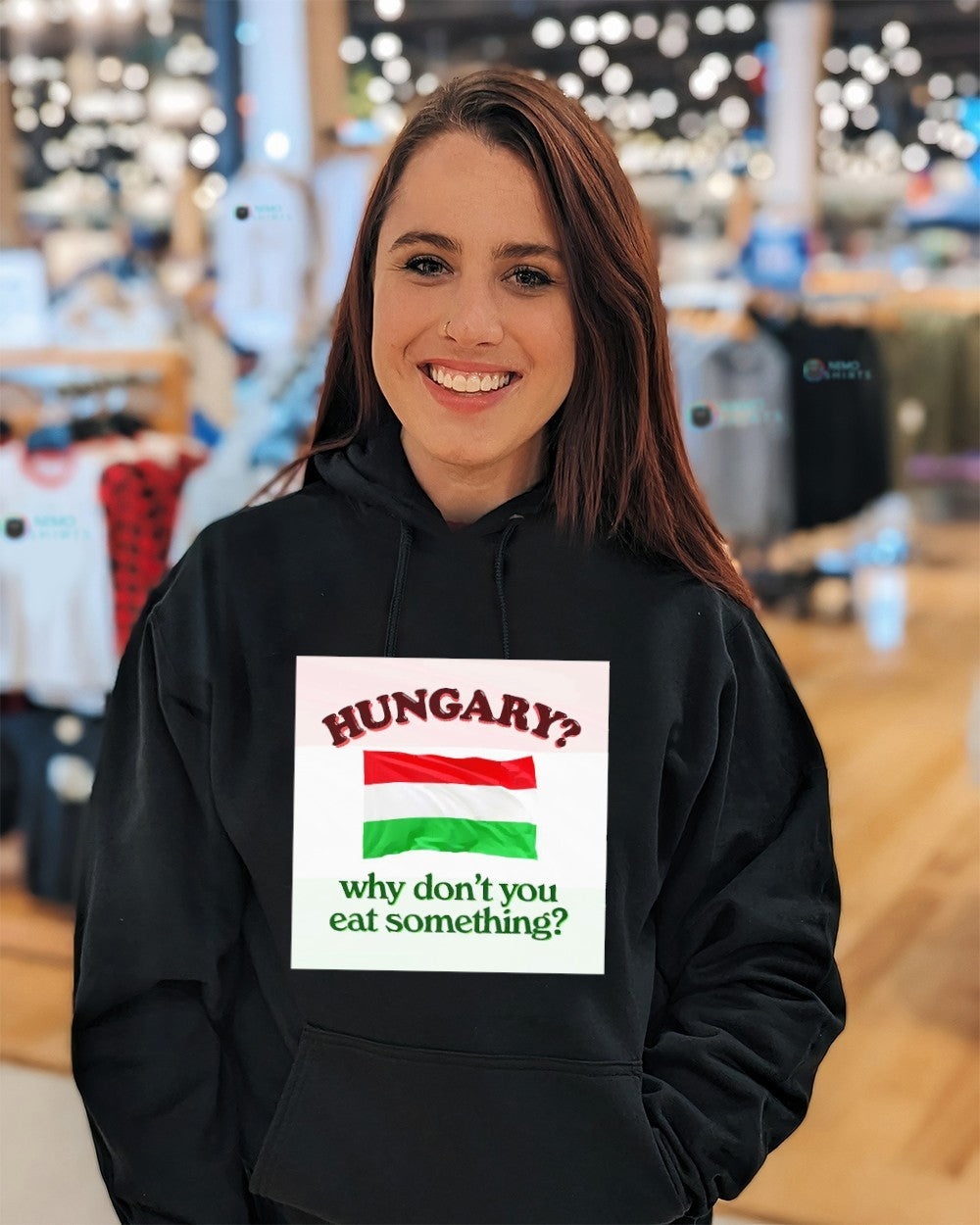 Hungary why don’t you eat something flag shirt