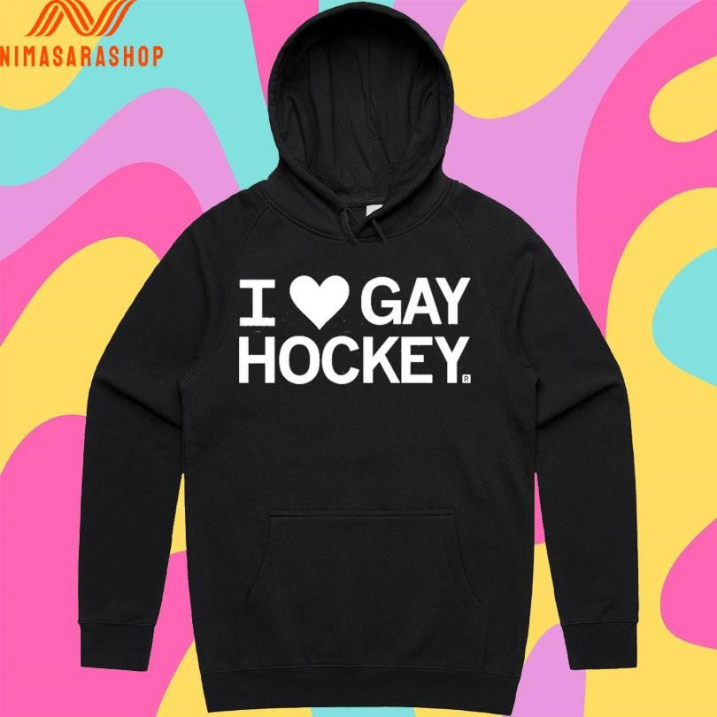 I Heart Gay Hockey Shirts