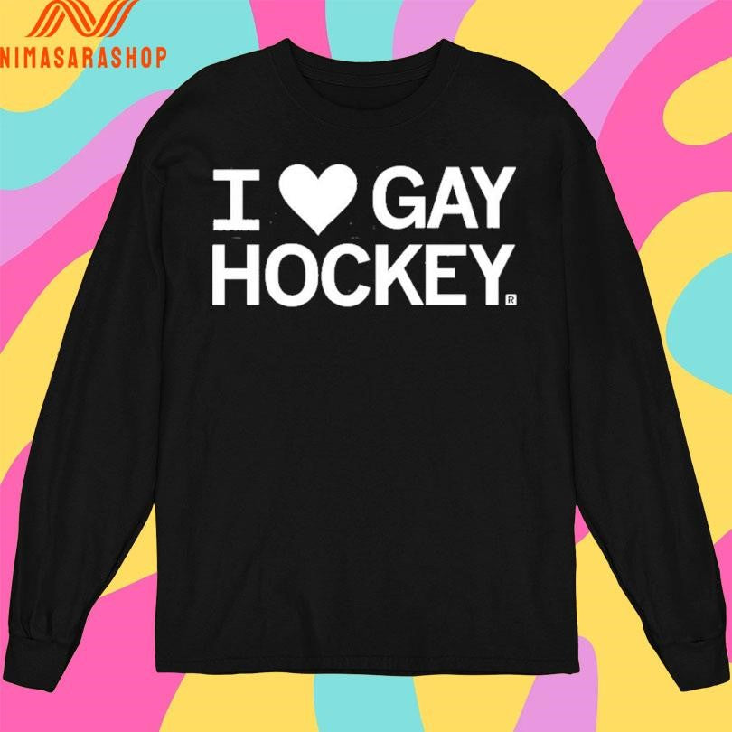 I Heart Gay Hockey Shirts