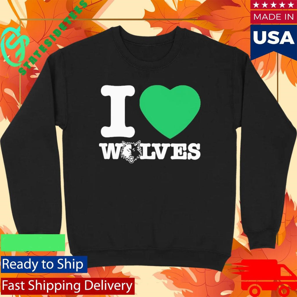 I Heart Wolves 2026 Playoffs Shirt