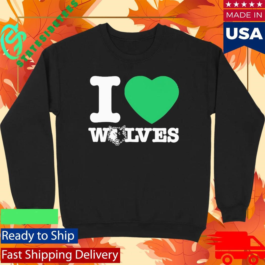 I Heart Wolves 2026 Playoffs Shirt