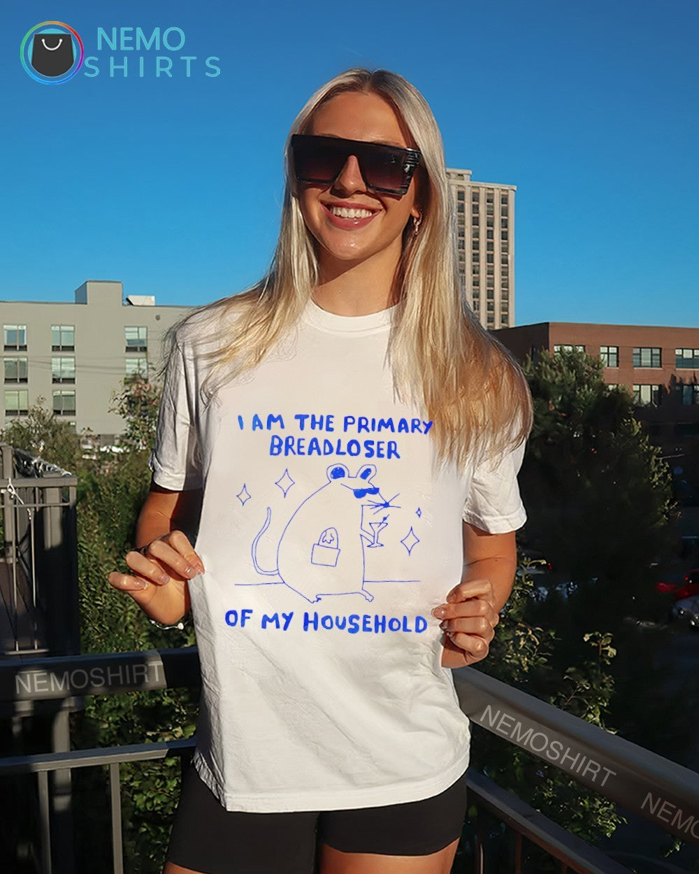 I am the primary breadloser of my household mouse shirt