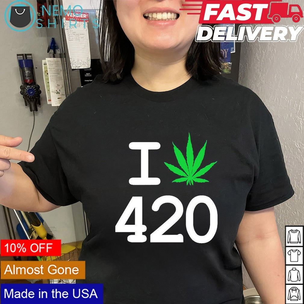 I cannabis 420 Waldos happy 420 shirt