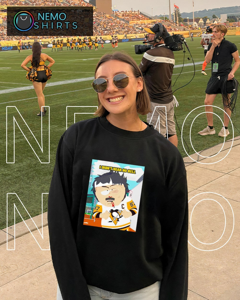 I didn’t here no bell South Park Sidney Crosby Pittsburgh Penguins shirt