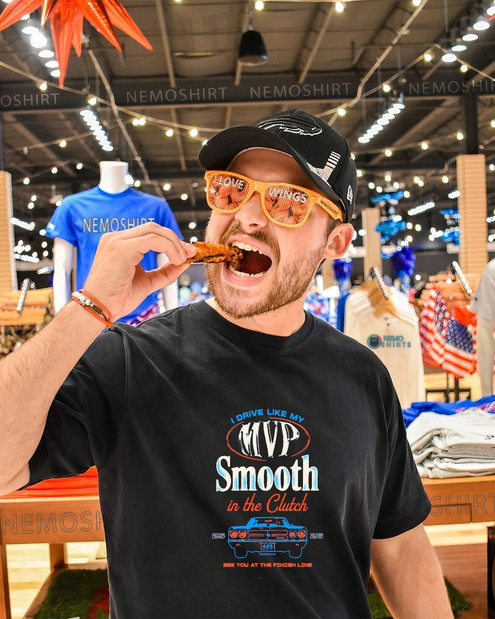 I drive my MVP Smooth in the clutch 25 26 see you at the finish line OKC Thunder shirt