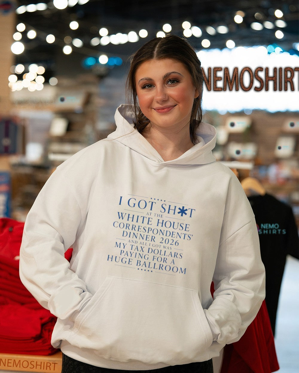 I got a shirt at the White House correspondents dinner 2026 shirt